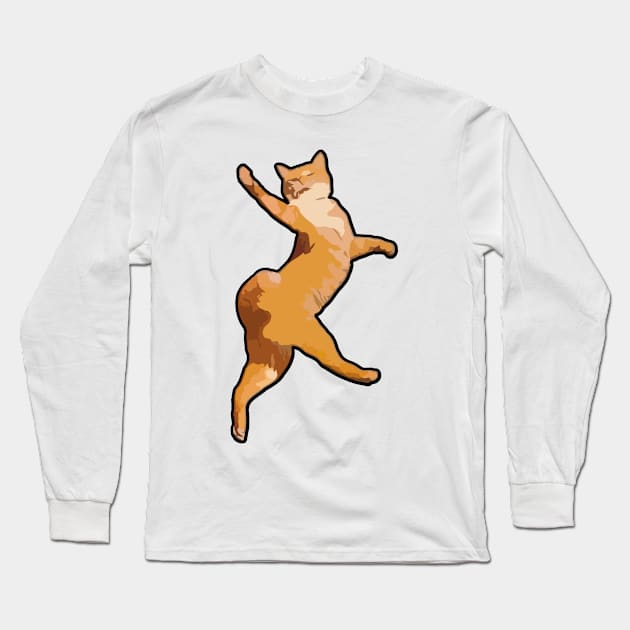 Funny cat Long Sleeve T-Shirt by UnikRay